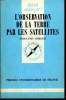 Que sais-je? N° 1989 L'observation de la Terre par les satellites. Verger Fernand