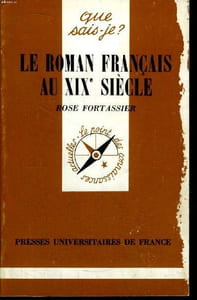 Que sais-je? N° 2040 Le roman français au XIXe siècle