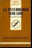 Que sais-je? N° 2120 La psychologie scolaire. Caglar Huguette