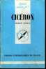 Que sais-je? N&deg; 2199 Cic&eacute;ron. Grimal Pierre