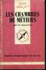 Que sais-je? N° 2216 Les chambres de métiers. Magliulo Bruno