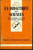 Que sais-je? N° 2448 La didactique des sciences. Astolfi Jean-Pierre et Develay Michel