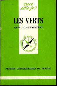 Que sais-je? N° 2554 Les Verts