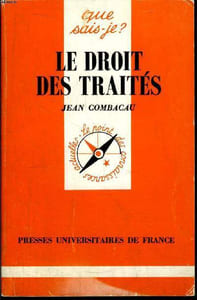Que sais-je? N° 2613 Le droit des traités