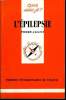 Que sais-je? N&deg; 2693 L'&eacute;pilepsie. Jallon Pierre