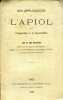 Des applications de l'Apiol dans l'Aménorrhée et la Dysménorrhée. SOYRE Docteur De