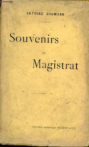 Souvenirs de magistrat