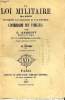 La loi militaire de 1868 expliquée par demandes et par réponses (catéchisme des familles). Isambert G. et COFFINTHAL-LAPRADE P.