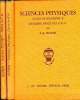 Sciences Physiques - 2 volumes - 1ère et 2ème année.. OLMERL.J