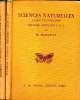 Sciences naturelles - 2 volumes - 1ère et 2ème année. MANQUAT M.