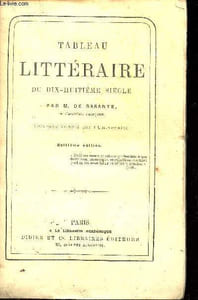 Tableau littéraire du dix-huitième siècle
