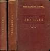 Textiles en 2 volumes. THIEBAUT PIerre