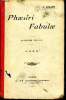 Phaedri Fabulae - quinzième édition. A.M.D.G.