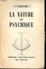 La nature du psychique. GREGOIRE F.