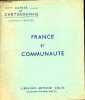 France et communauté - cahier de cartographie. FRAYSSE Anonin