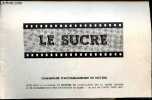 Le sucre - Commentaire d'accompagnement du film fixe.. COLLECTIF
