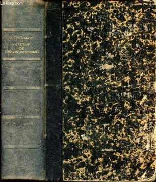 Manuel formulaire de l'enregistrement des domaines et du timbre. CASTILLON J.
