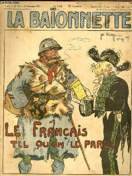 La Baïonnette, 2è série, N°126, Le français tel qu'on le parle.. BRIDGE