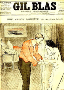 GIL BLAS - quatrième année - N°014. UNE MAISON HONNETE