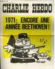 CHARLIE HEBDO N°7 - 1971 : ENCORE UNE ANNEE BEETHOVEN. CABU - CAVANA - CHORON - DELFEIL - DE TON FOURNIER