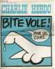 "CHARLIE HEBDO N&deg;271 - BITE VOLE ""POUR LES CONS""". CABU - CAVANA - CHORON - DELFEIL - DE TON FOURNIER