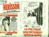 "MARIUS L'EPATANT HERISSON N&deg;2370 - LA POLITIQUE DISCRETEMENT REEQUILIBREE ""TOUT VA BIEN? IL NE FAUT PAS S'INQUIETER""". COLLECTIF