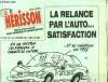 MARIUS L'EPATANT HERISSON N°2494 - LE RELANCE PAR L'AUTO ... SATISFACTION. COLLECTIF