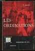 LES ORDINATIONS.. JOUNEL P.