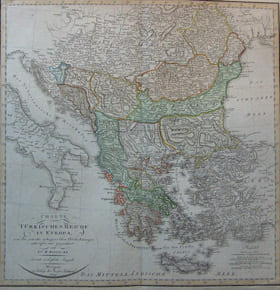 CHARTE VOM T&Uuml;RKISCHEN REICHE IN EUROPA. 2me edition amelioree.. Reinecke, J. C. M. 