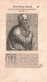 1. SOCRATES 2. PLATON 3. ARISTOTE. Thevet, Andre,  1502-1590