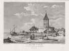 Vue du fond de la ville de Geneve, . Zurlauben,  Francois Denis NEE, Perignon (1726-1782)