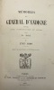 Mémoires. 1765-1857. ANDIGNÉ (d')