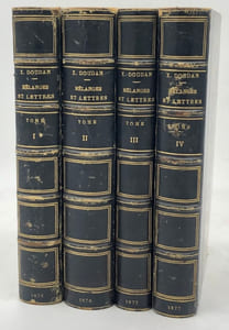 Mélanges et lettres. Avec une introduction par M. le Comte d'Haussonville et des notices par MM. de Sacy et Cuvillier-Fleury