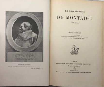 La Congrégation de Montaigu. (1490-1589). GODET (Marcel)