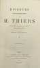 Discours parlementaires. Publiés par M. Calmon. THIERS (Adolphe)
