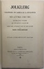 Volontaire aux armées de la Révolution. Ses lettres. 1793-1796. Recueillies et publiées par E. Joliclerc. Introduction et notes par F. Funck-Brentano. ...