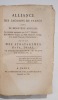 Alliance des Jacobins de France avec le ministère anglais ;. les premiers représentés par le Cen. Méhée, et le ministère anglais par MM. Hamond, ...