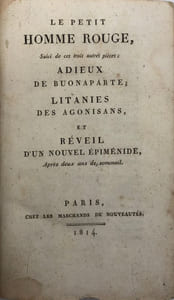 RECUEIL de textes sur le Consulat et l'Empire.