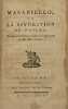 Masaniello, ou la r&eacute;volution de Naples. Fragment historique, traduit de l'allemand. MEISSNER (Auguste-Th&eacute;odore)