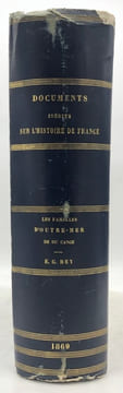 Les Familles d'Outre-Mer de Du Cange.  Pub. par E.-G. Rey. DU CANGE (Charles Du Fresne, sieur)