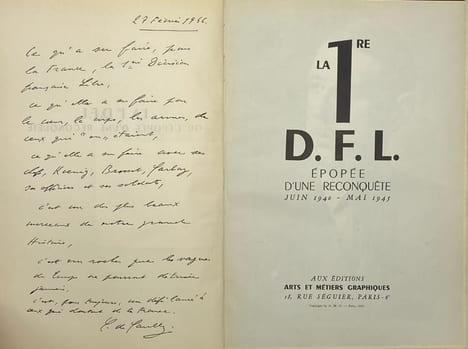 La 1re D.F.L. Épopée d'une reconquête, juin 1940-mai 1945. undefined