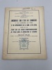 Documents pour servir  à l'histoire économique de Paris. Fascicule I. Documents sur l'état de l'industrie et du commerce de Paris. et du département ...