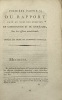 Rapports faits au nom des comités de constitution et de judicature.. Liquidation des Offices ministériels. [OFFICES MINISTÉRIELS] 