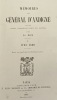 Mémoires. 1765-1857. ANDIGNÉ (d')