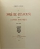 La Comédie-Française depuis l'époque romantique.. 1825-1894. [THEÂTRES] SOUBIES (Albert)