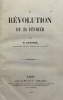 La Révolution du 24 février.. DUNOYER (Charles-Barthélémy)