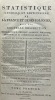 Statistique générale et particulière de la France et de ses colonies. avec une nouvelle description topographique, physique, agricole, politique, ...