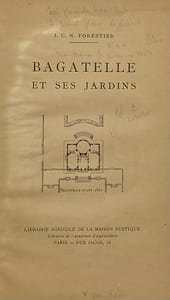 Bagatelle et ses jardins.