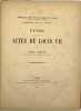 Histoire des institutions monarchiques de la France sous les premiers cap&eacute;tiens. Etudes sur les actes de Louis VII.. LUCHAIRE (Achille)