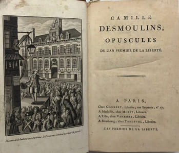 Opuscules de l'an Ier de la liberté.